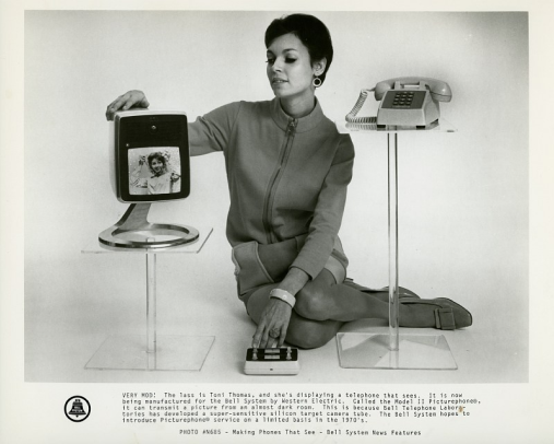 Реклама «Picturephone Mod II», 1969 год